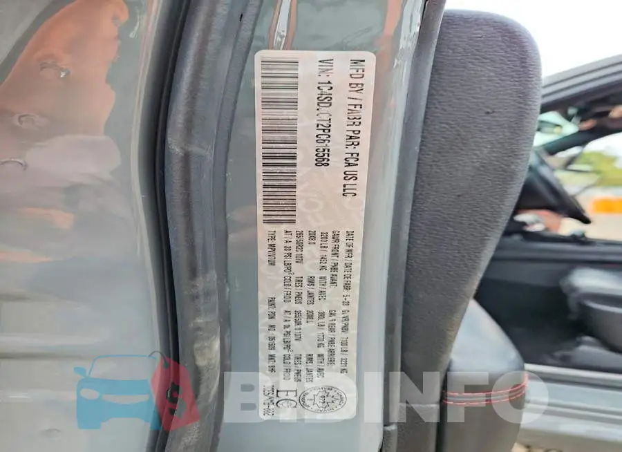 1C4SDJCT2PC615568 Photo# 14