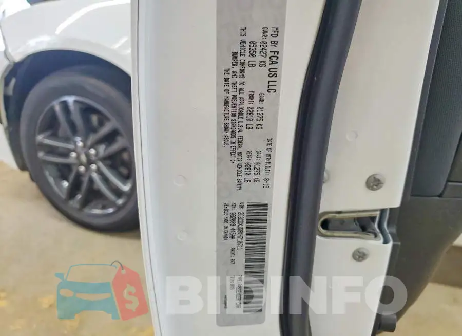 2C3CDXJG8KH710711 Photo# 12