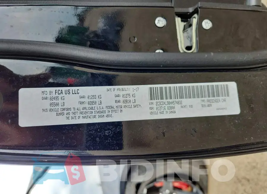 2C3CDXL98HH574832 Photo# 12