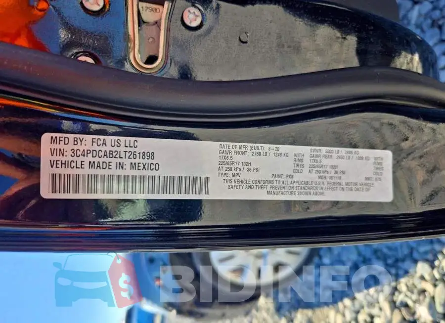 3C4PDCAB2LT261898 Photo# 13