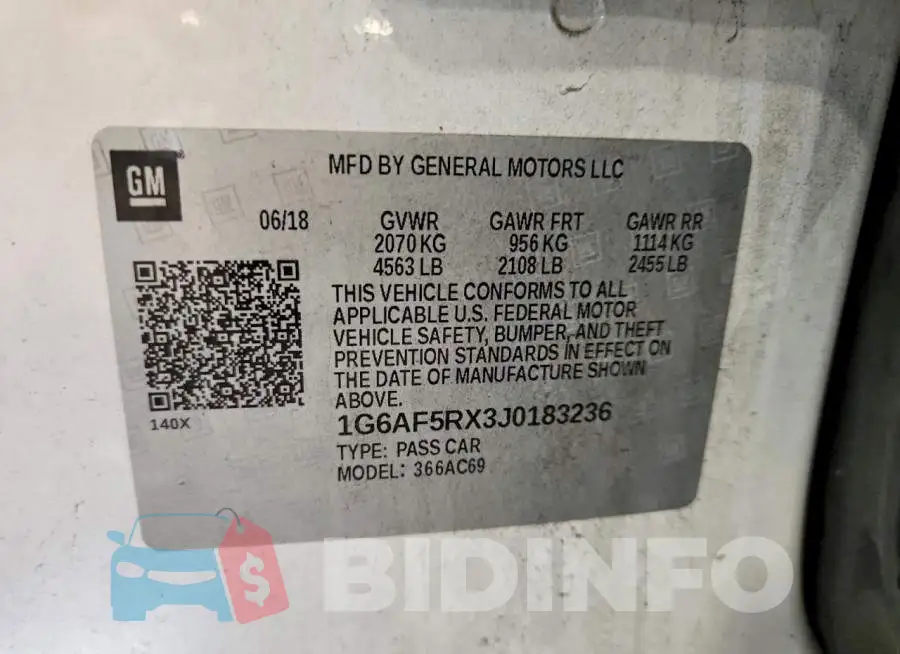 1G6AF5RX3J0183236 Photo# 12