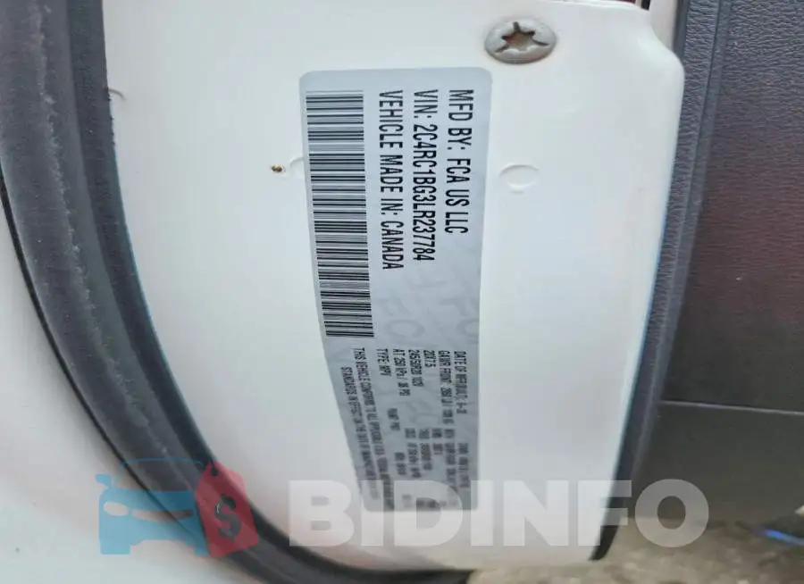 2C4RC1BG3LR237784 Photo# 13