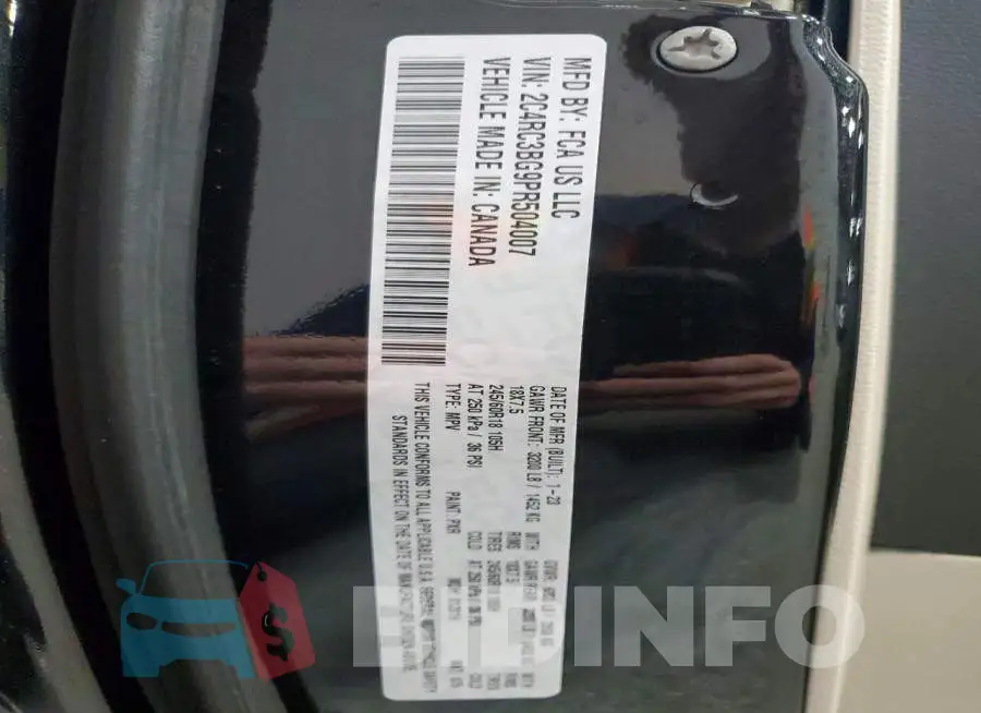 2C4RC3BG9PR504007 Photo# 13