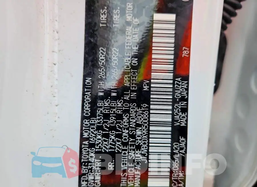 JTJVBCDX9R5008619 Photo# 14
