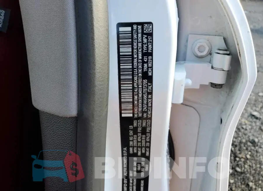 ZASFAKAN5J7B73705 Photo# 13