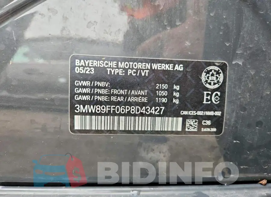 3MW89FF06P8D43427 Photo# 13