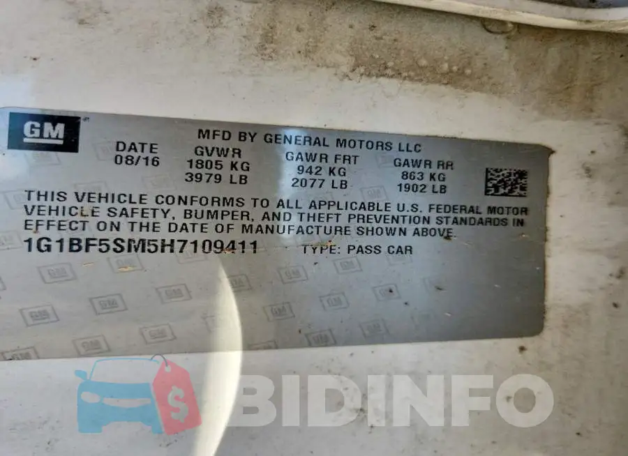 1G1BF5SM5H7109411 Photo# 12