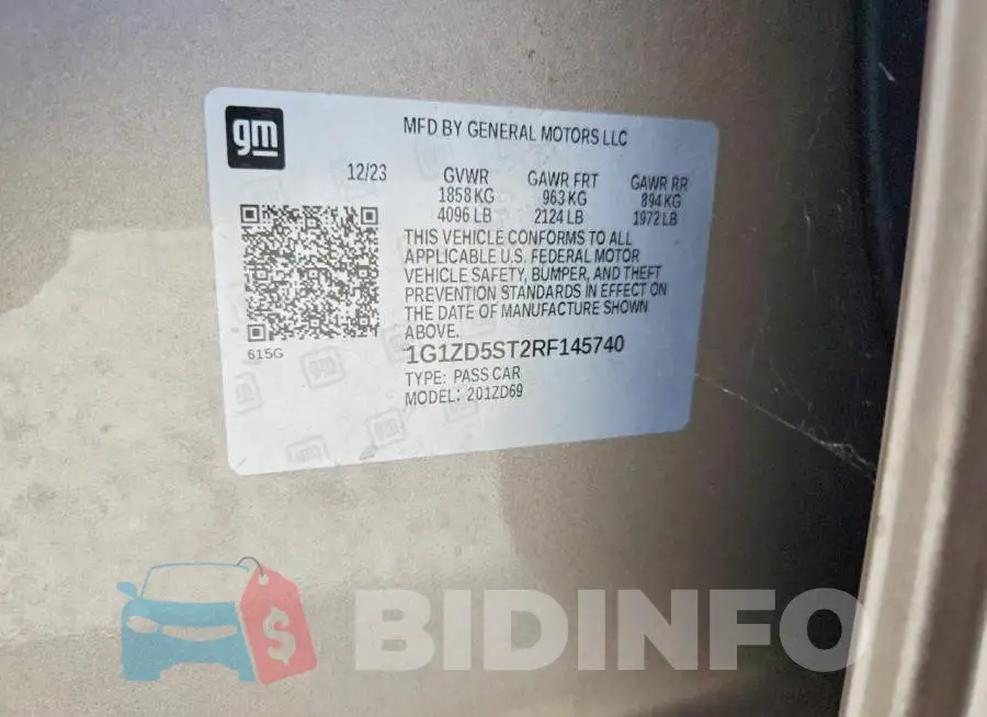 1G1ZD5ST2RF145740 Photo# 12