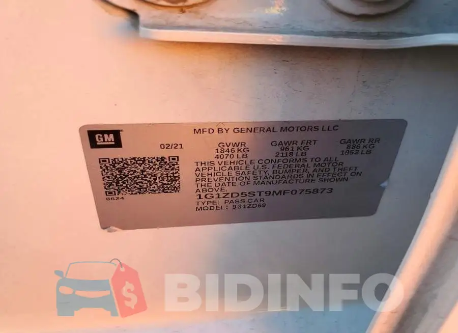 1G1ZD5ST9MF075873 Photo# 12