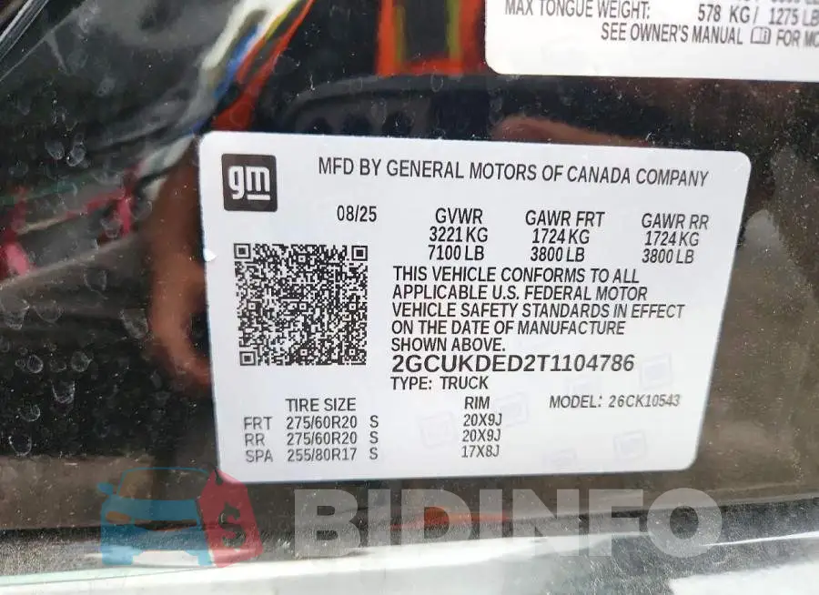 2GCUKDED2T1104786 Photo# 12