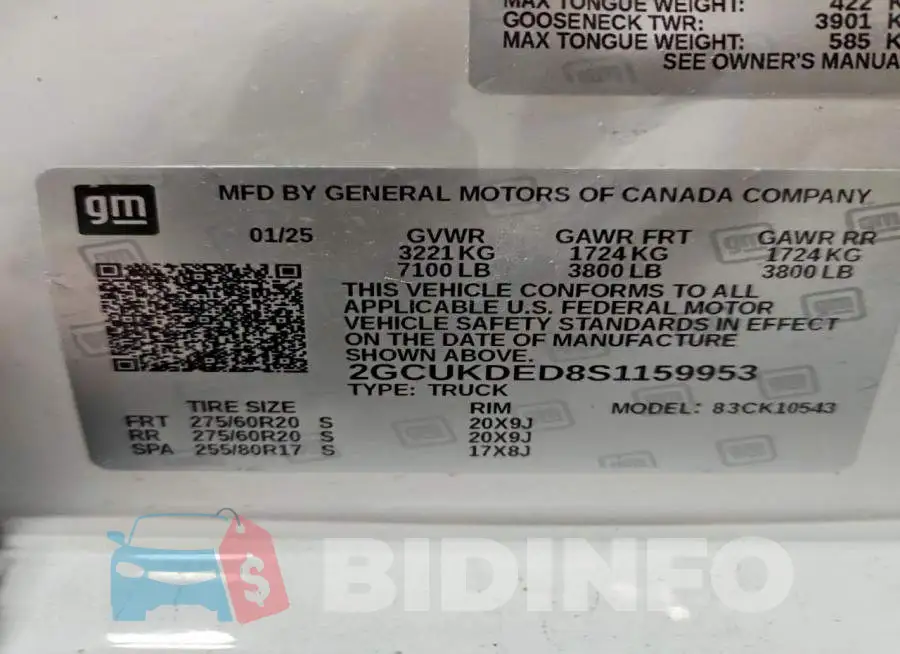 2GCUKDED8S1159953 Photo# 13