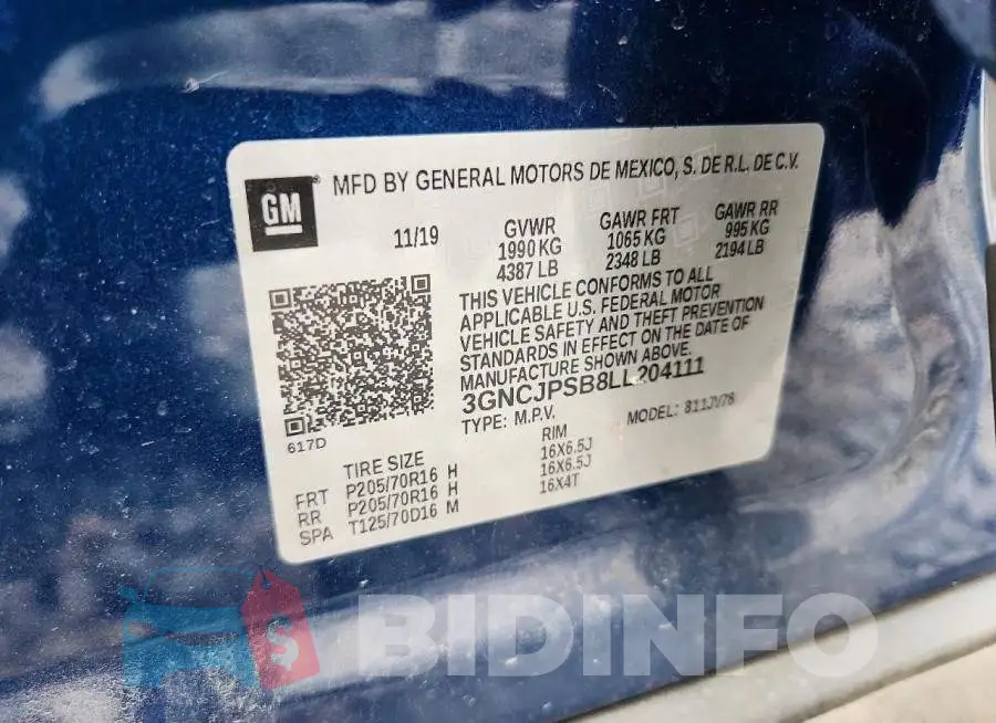3GNCJPSB8LL204111 Photo# 12
