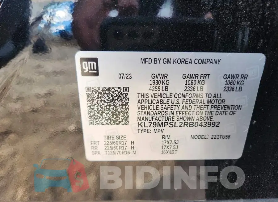 KL79MPSL2RB043992 Photo# 14