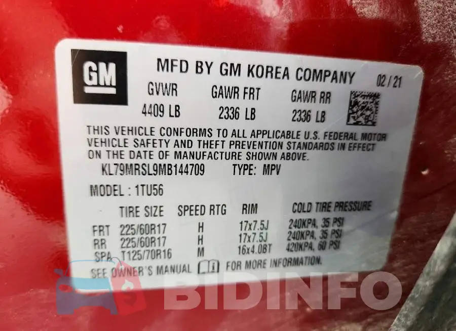 KL79MRSL9MB144709 Photo# 13