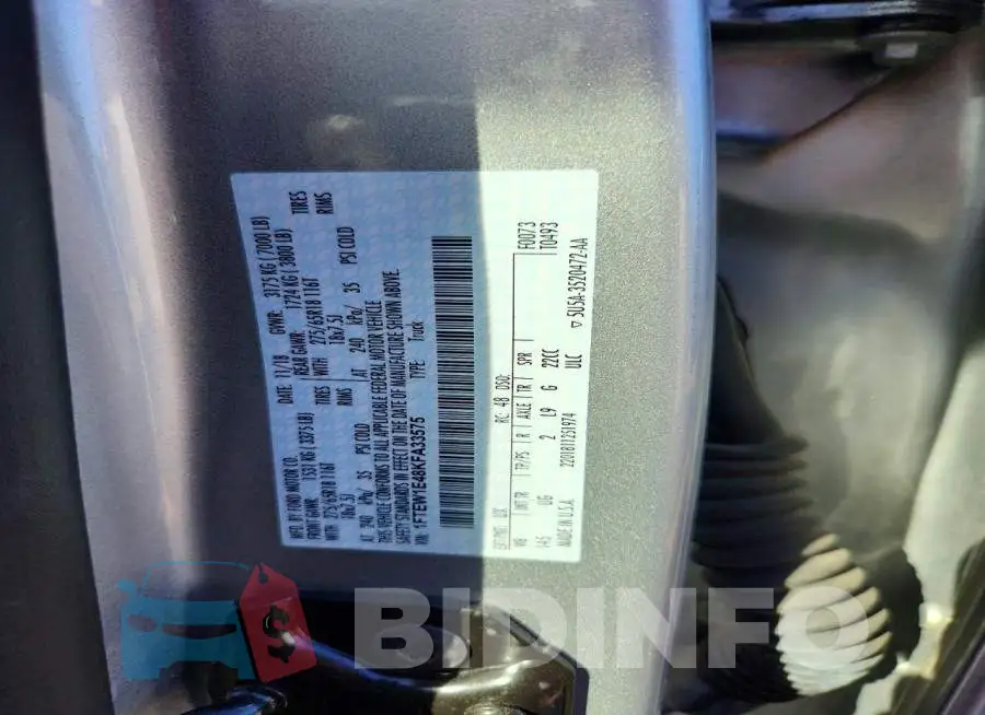 1FTEW1E48KFA33575 Photo# 12