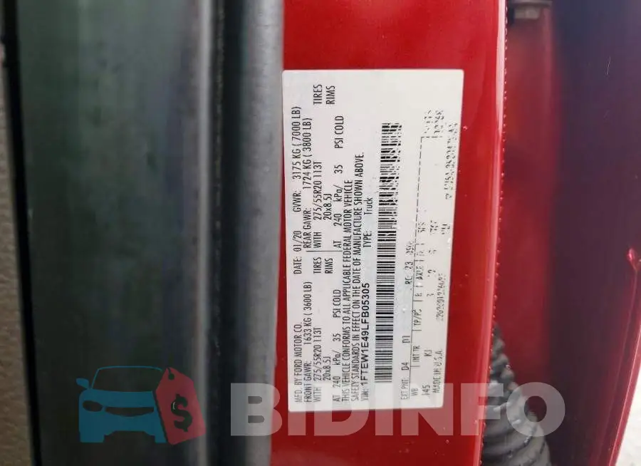 1FTEW1E49LFB05305 Photo# 12