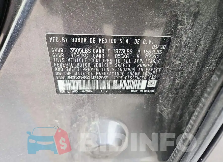 3HGGK5H8XLM712969 Photo# 12