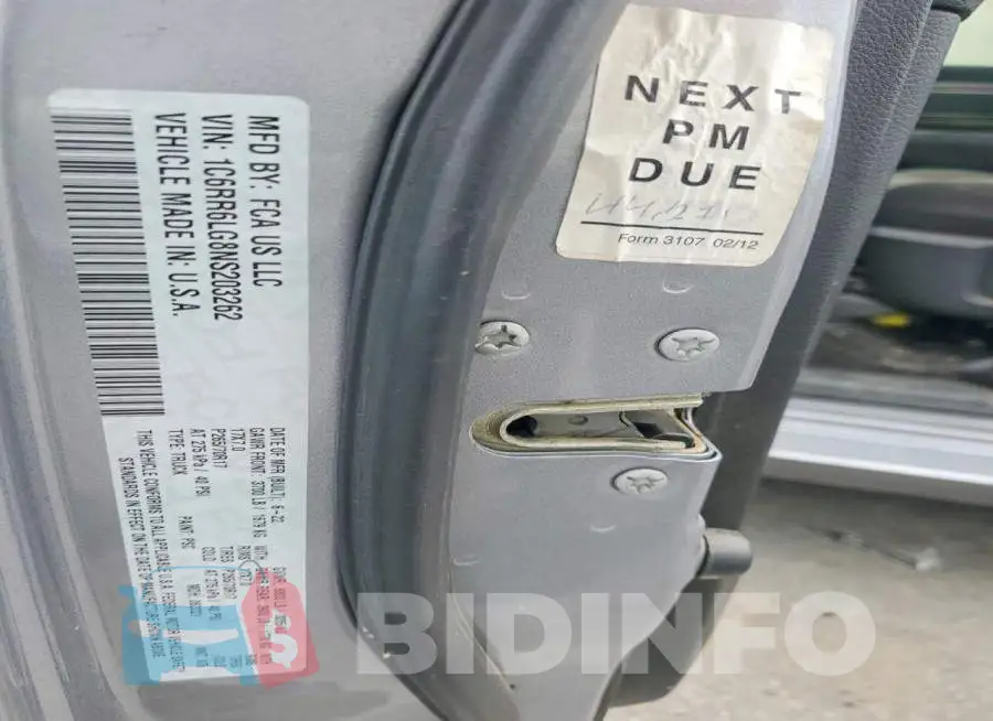 1C6RR6LG8NS203262 Photo# 13