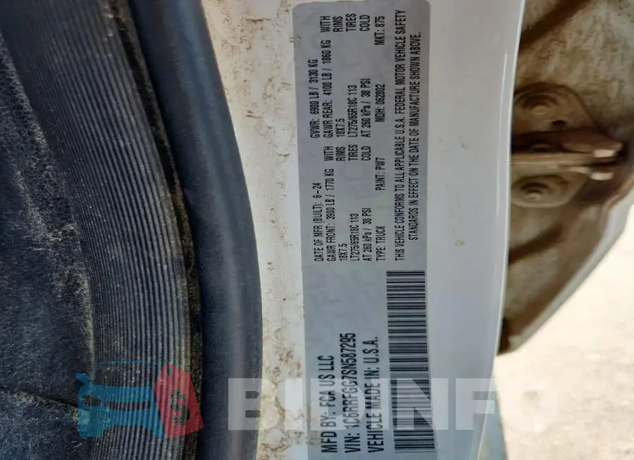 1C6RRFGG7SN587295 Photo# 12