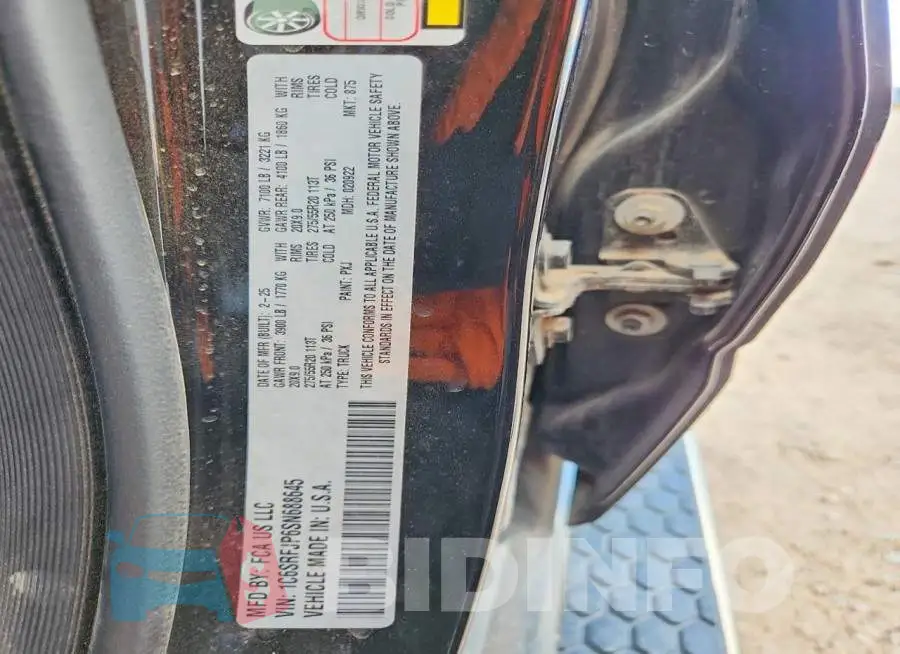 1C6SRFJP6SN688645 Photo# 13