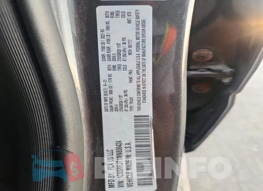 1C6SRFJT1MN806424 Photo# 12