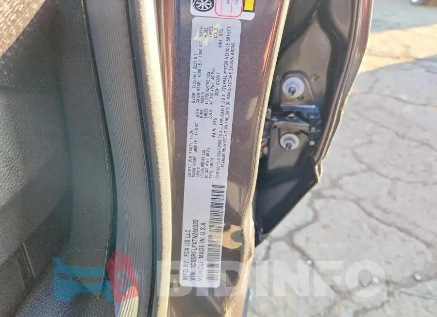 1C6SRFLPXTN260320 Photo# 12