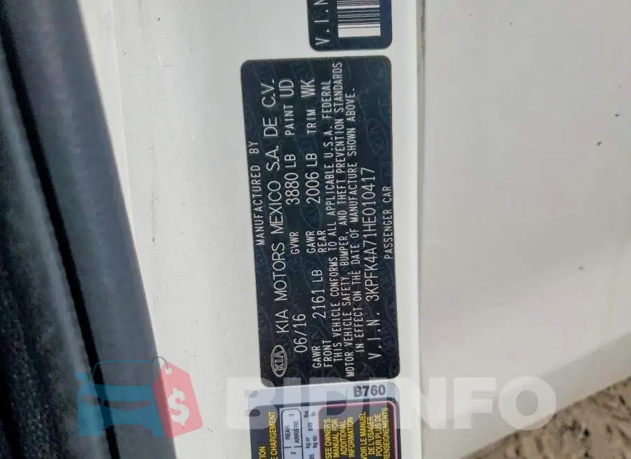 3KPFK4A71HE010417 Photo# 12