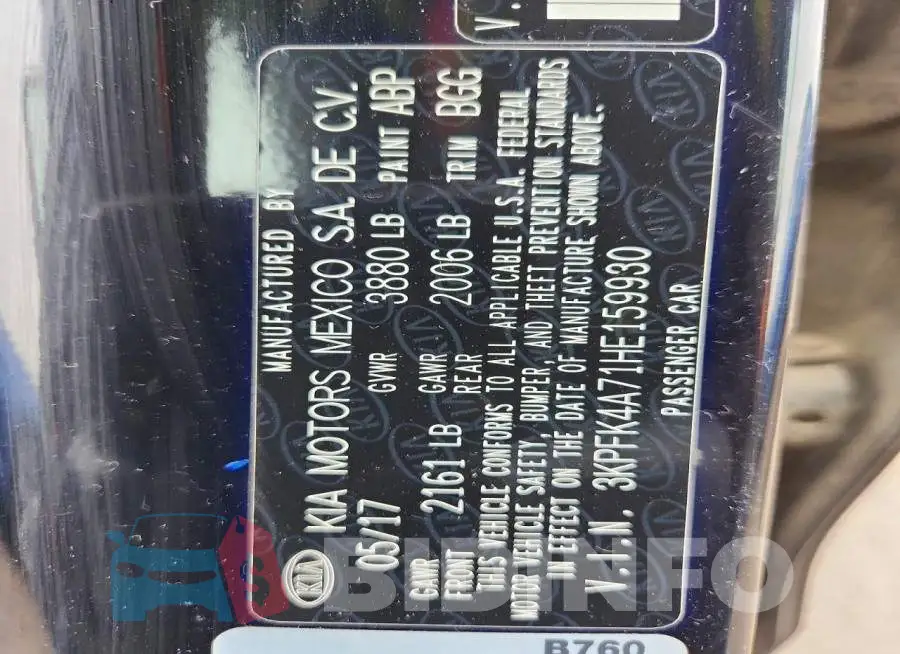 3KPFK4A71HE159930 Photo# 12