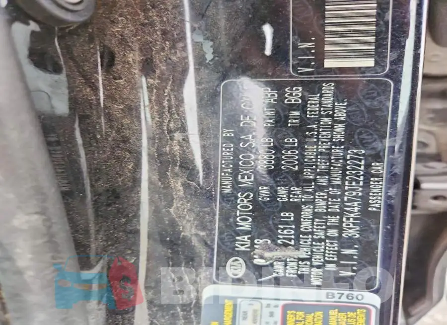 3KPFK4A79JE232273 Photo# 12