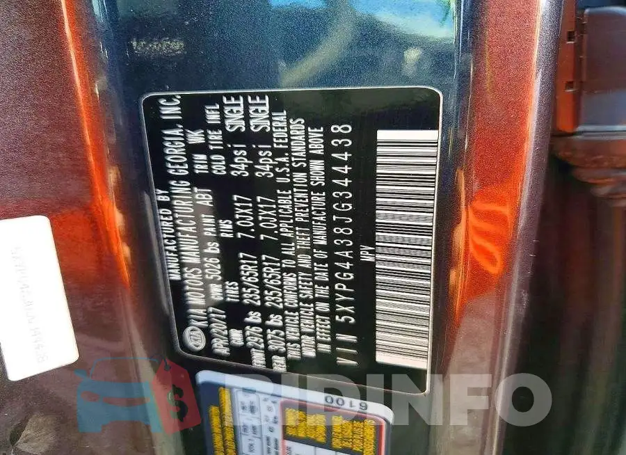 5XYPG4A38JG344438 Photo# 13