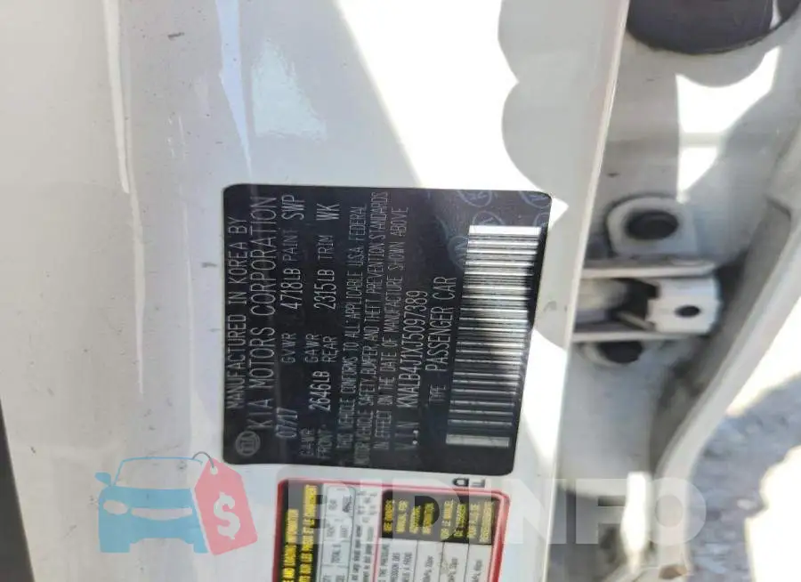 KNALB4J1XJ5097389 Photo# 12
