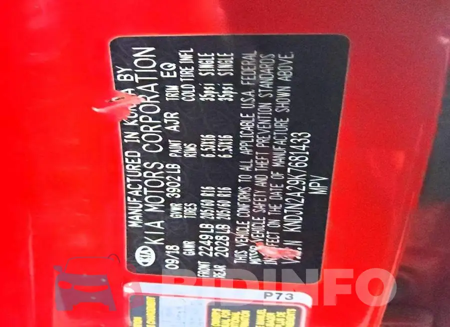 KNDJN2A29K7681433 Photo# 12