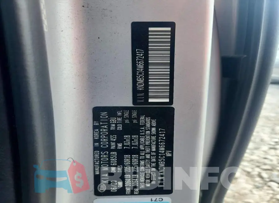 KNDMB5C14M6672417 Photo# 14
