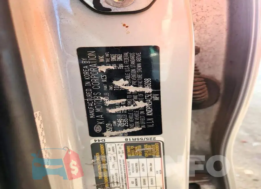 KNDPN3AC5L7696098 Photo# 13