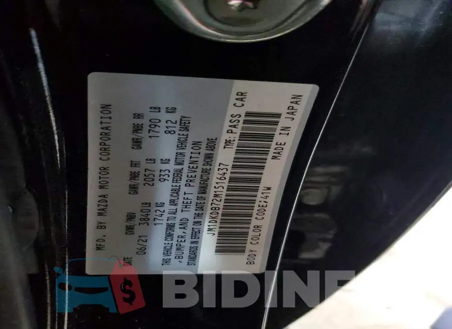 JM1DKDB72M1516437 Photo# 14