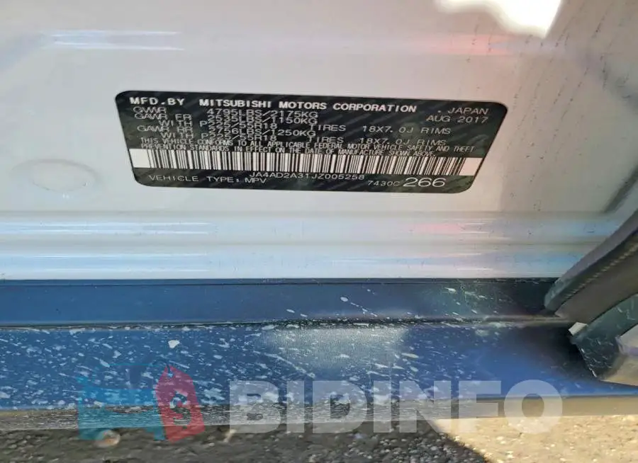 JA4AD2A31JZ005258 Photo# 12