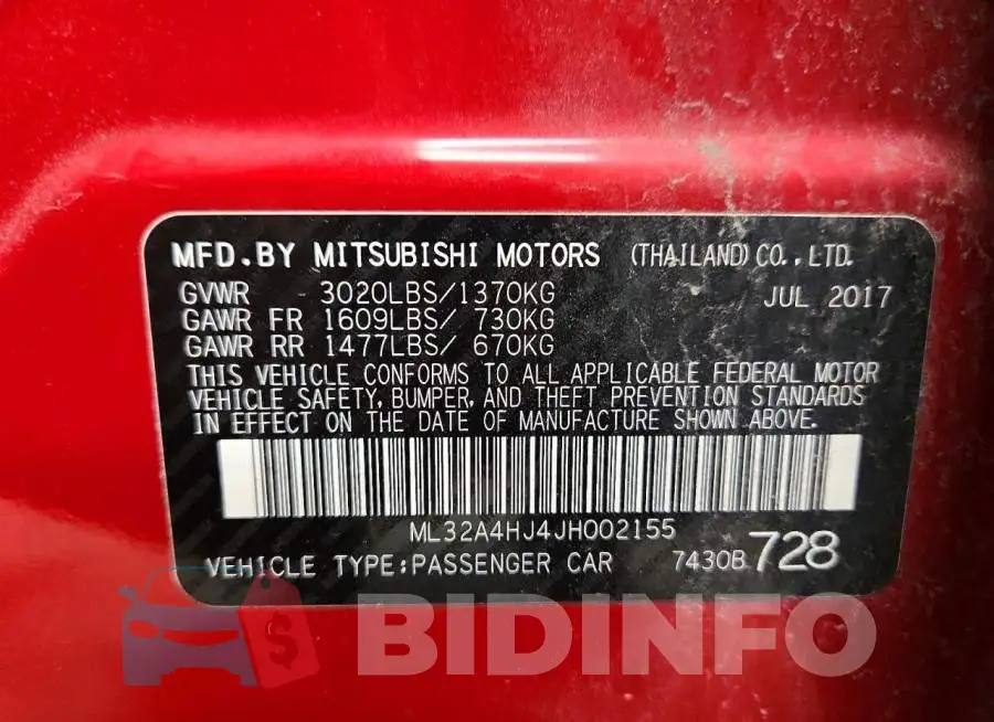 ML32A4HJ4JH002155 Photo# 12