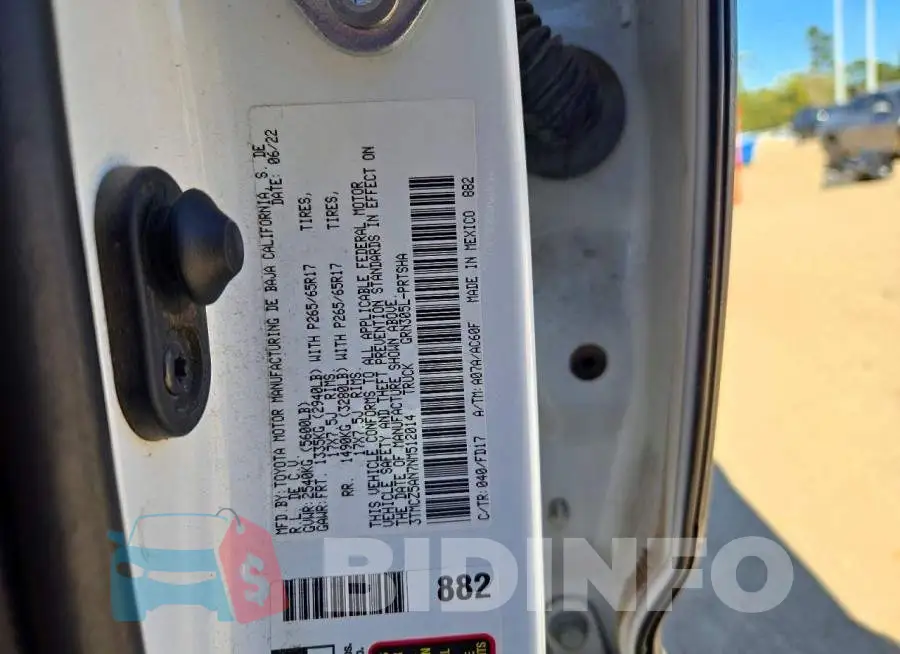 3TMCZ5AN7NM512014 Photo# 12