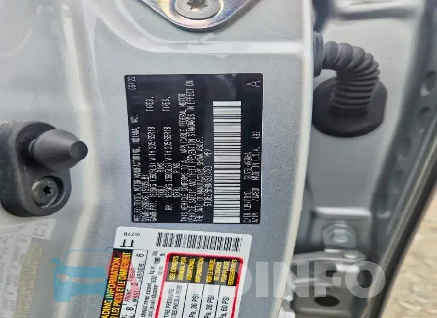 5TDBZRBH8NS583783 Photo# 13
