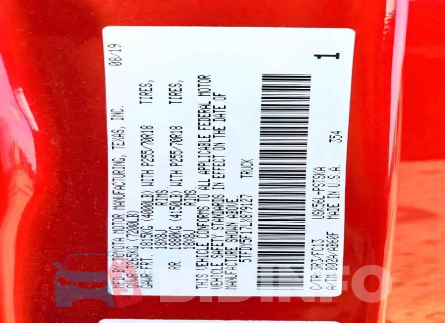5TFDY5F17LX879127 Photo# 14