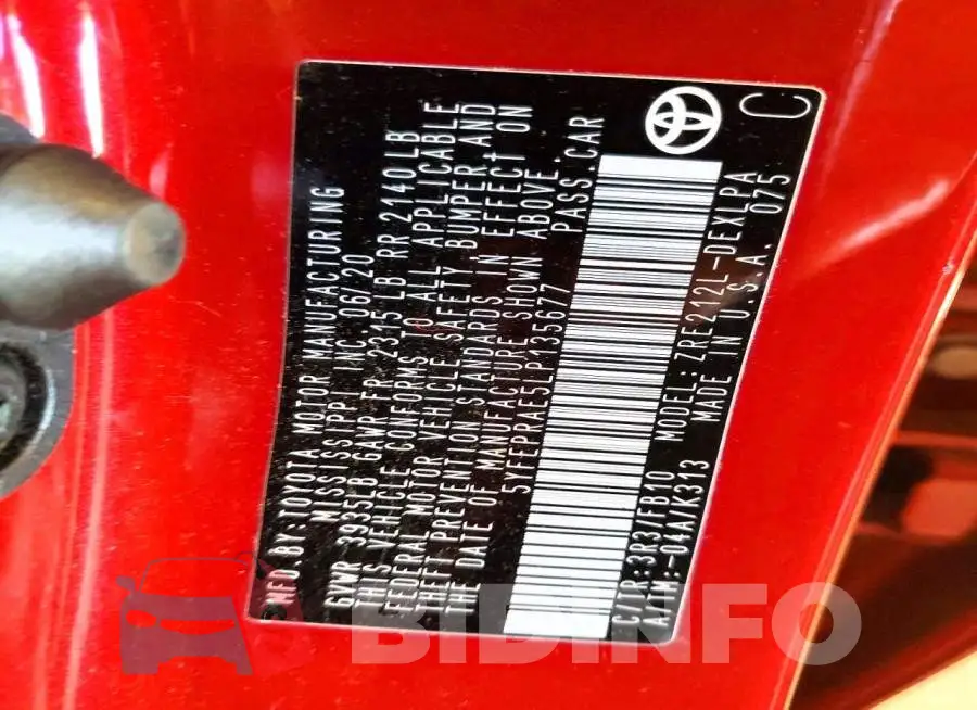5YFEPRAE5LP135677 Photo# 12