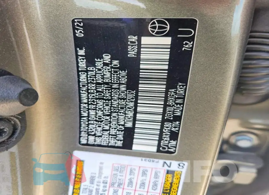 NMTKHMBX2MR129832 Photo# 13