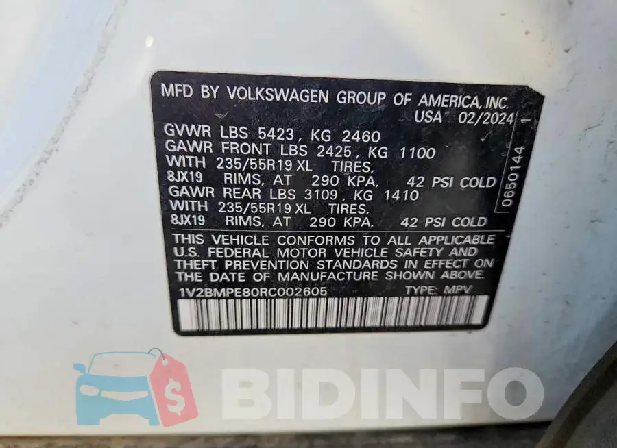 1V2BMPE80RC002605 Photo# 13