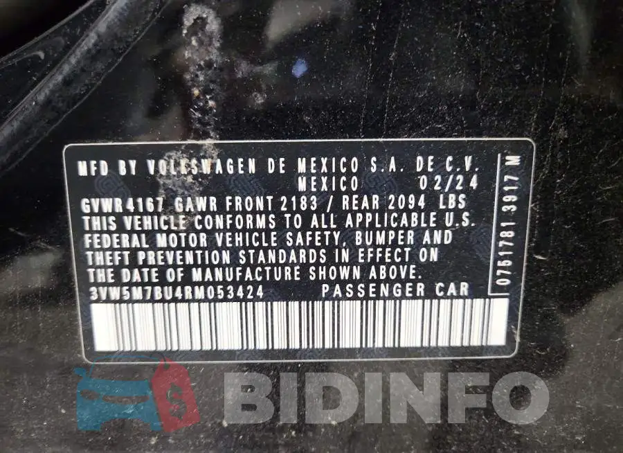 3VW5M7BU4RM053424 Photo# 12