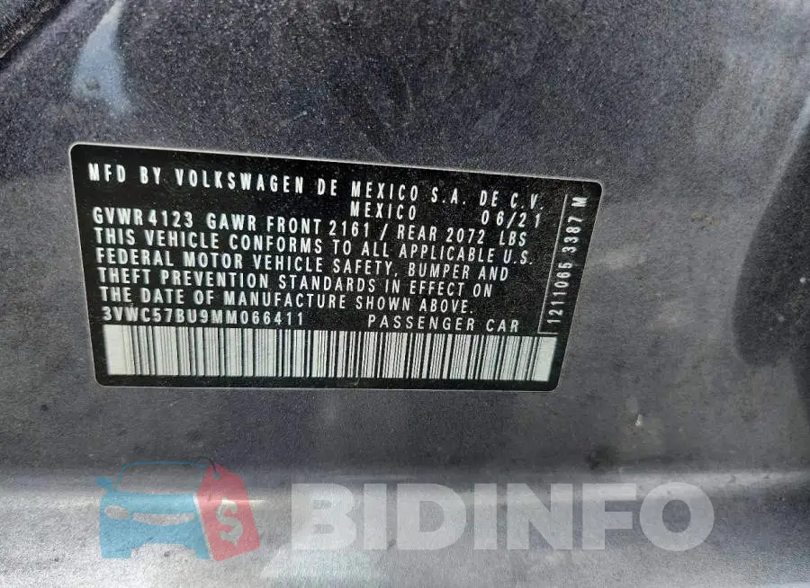 3VWC57BU9MM066411 Photo# 12