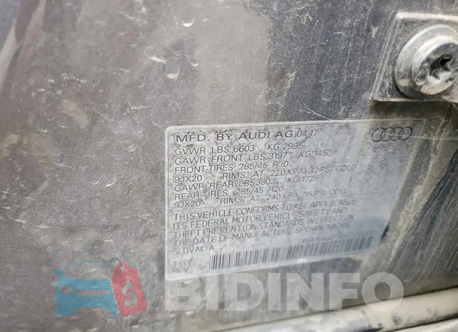 WA1VAAF76HD055810 Photo# 14