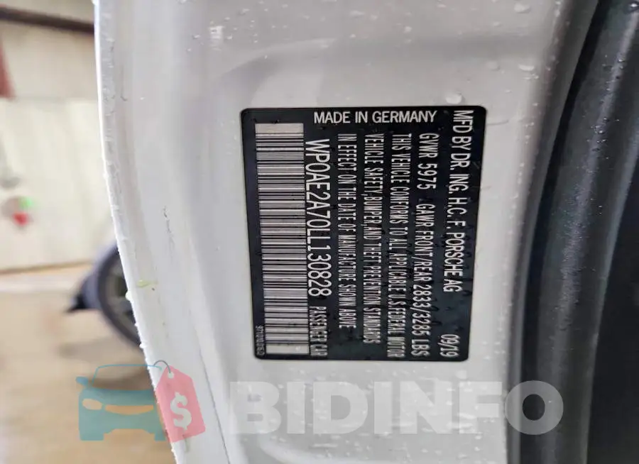 WP0AE2A70LL130828 Photo# 13