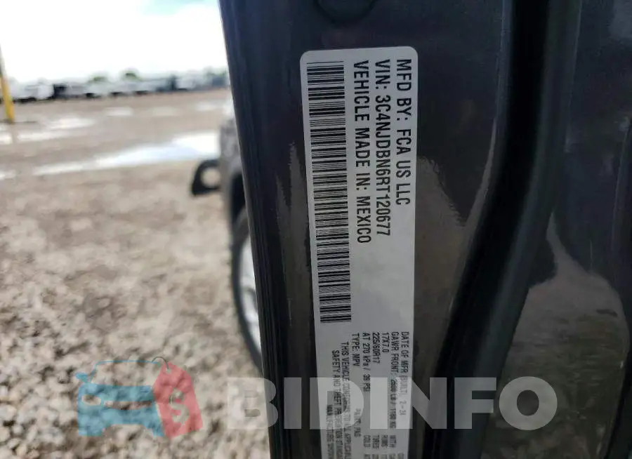 3C4NJDBN6RT120677 Photo# 13