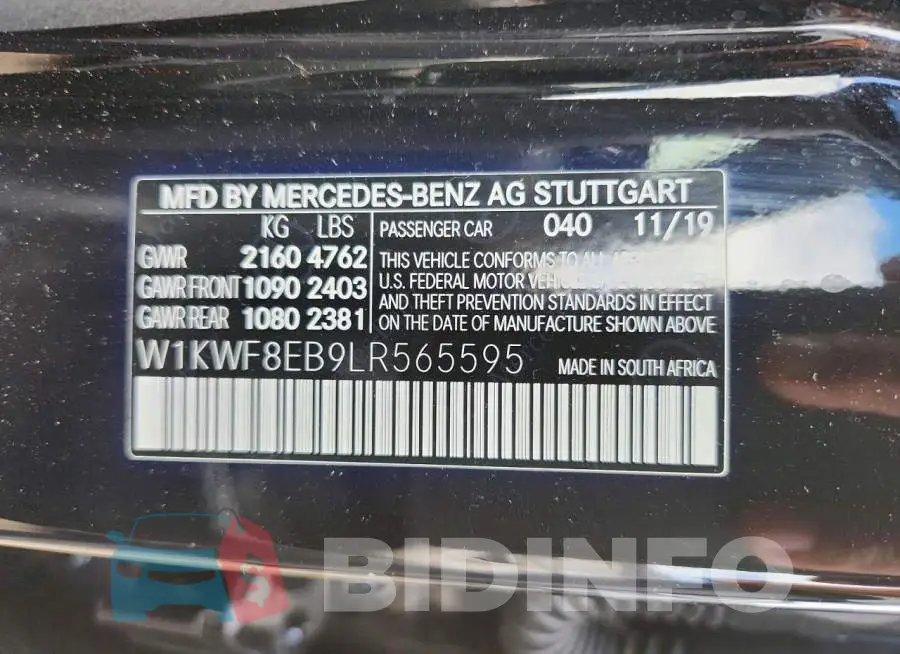 W1KWF8EB9LR565595 Photo# 13