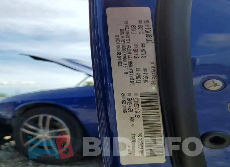 2C3CDZGG5KH701094 Photo# 12